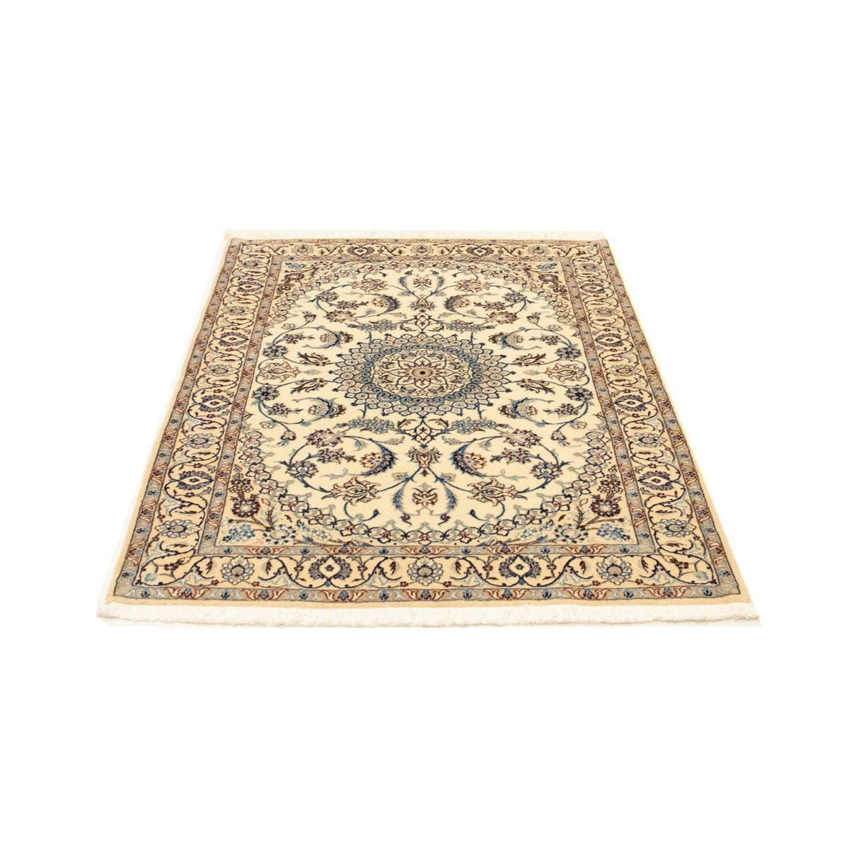 Perzisch tapijt - Nain - Premium - 135 x 102 cm - beige