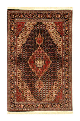 Perzisch tapijt - Tabriz - Royal - 158 x 100 cm - zwart