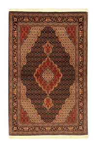 Perzisch tapijt - Tabriz - Royal - 158 x 100 cm - zwart