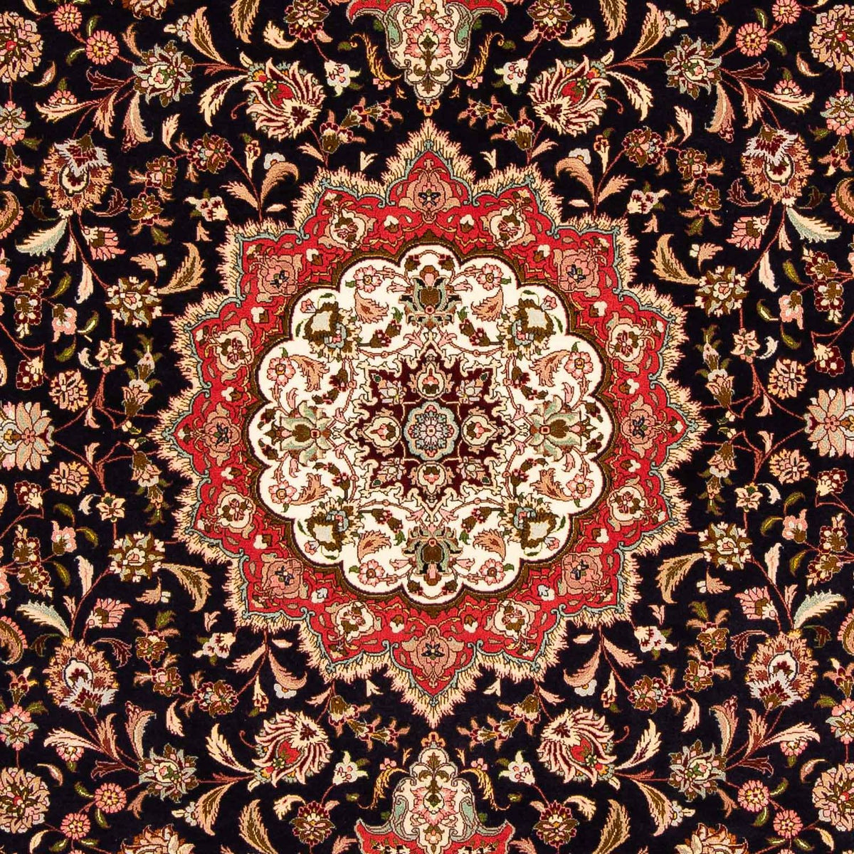 Perzisch tapijt - Tabriz - Royal - 302 x 203 cm - rood