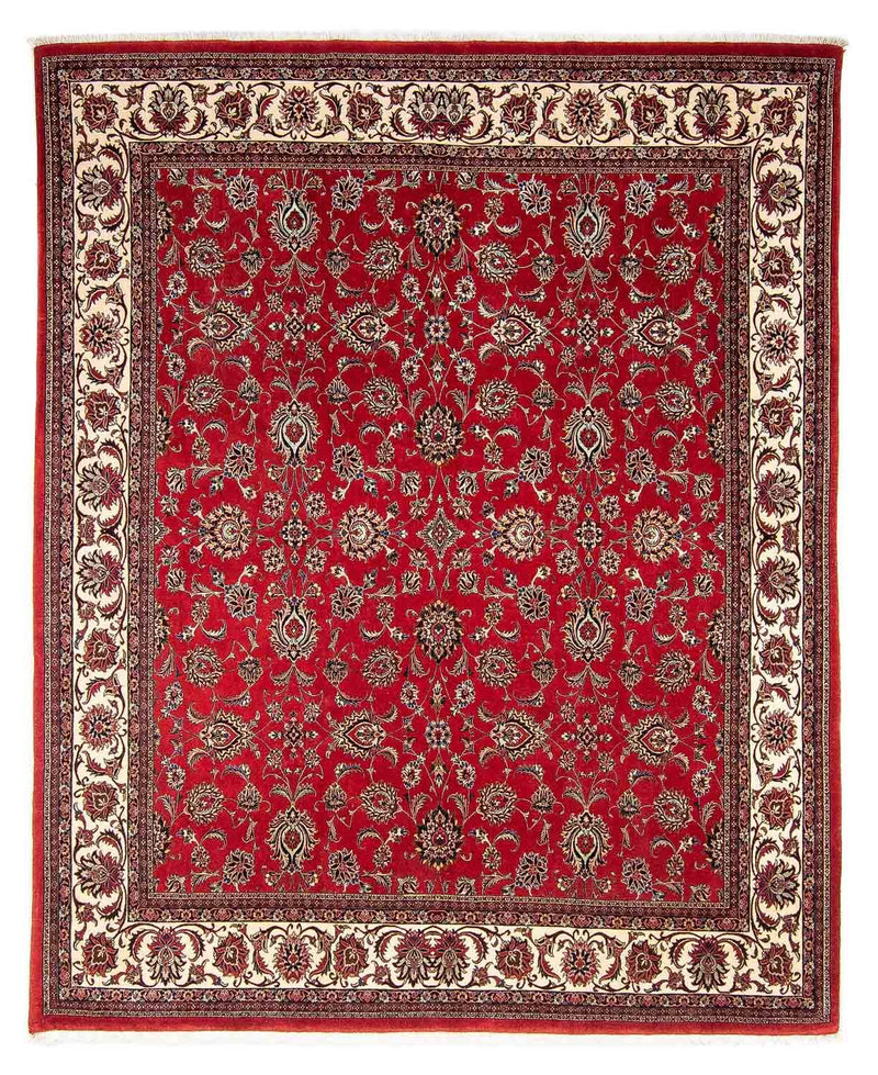 Perzisch tapijt - Bijar - 284 x 241 cm - donkerrood