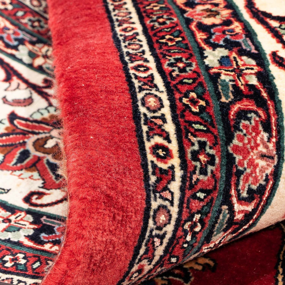 Perzisch tapijt - Bijar - 284 x 241 cm - donkerrood