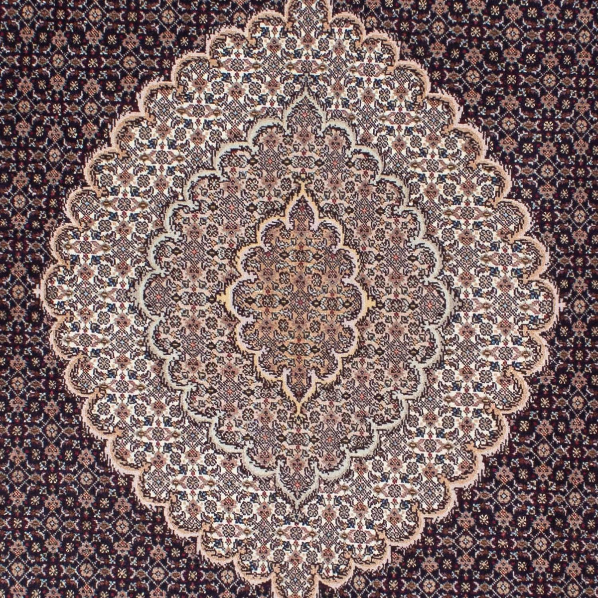Perzisch tapijt - Tabriz - 213 x 151 cm - donkerblauw