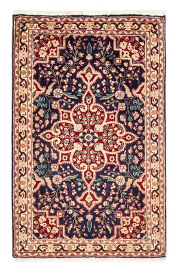 Perzisch tapijt - Tabriz - 134 x 86 cm - donkerblauw
