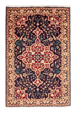 Perzisch tapijt - Tabriz - 132 x 85 cm - donkerblauw