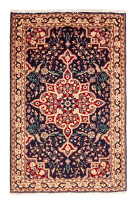 Perzisch tapijt - Tabriz - 132 x 85 cm - donkerblauw
