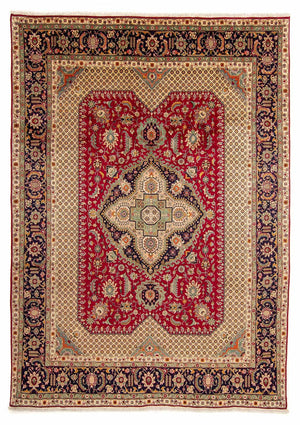 Perzisch tapijt - Tabriz - 400 x 305 cm - rood