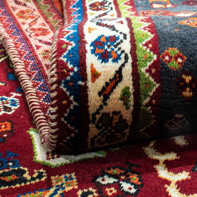 Perzisch Tapijt - Nomadisch - 257 x 173 cm - donkerrood