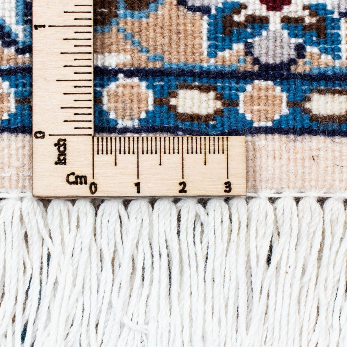 Perzisch tapijt - Nain - Koninklijk - 300 x 202 cm - donkerblauw