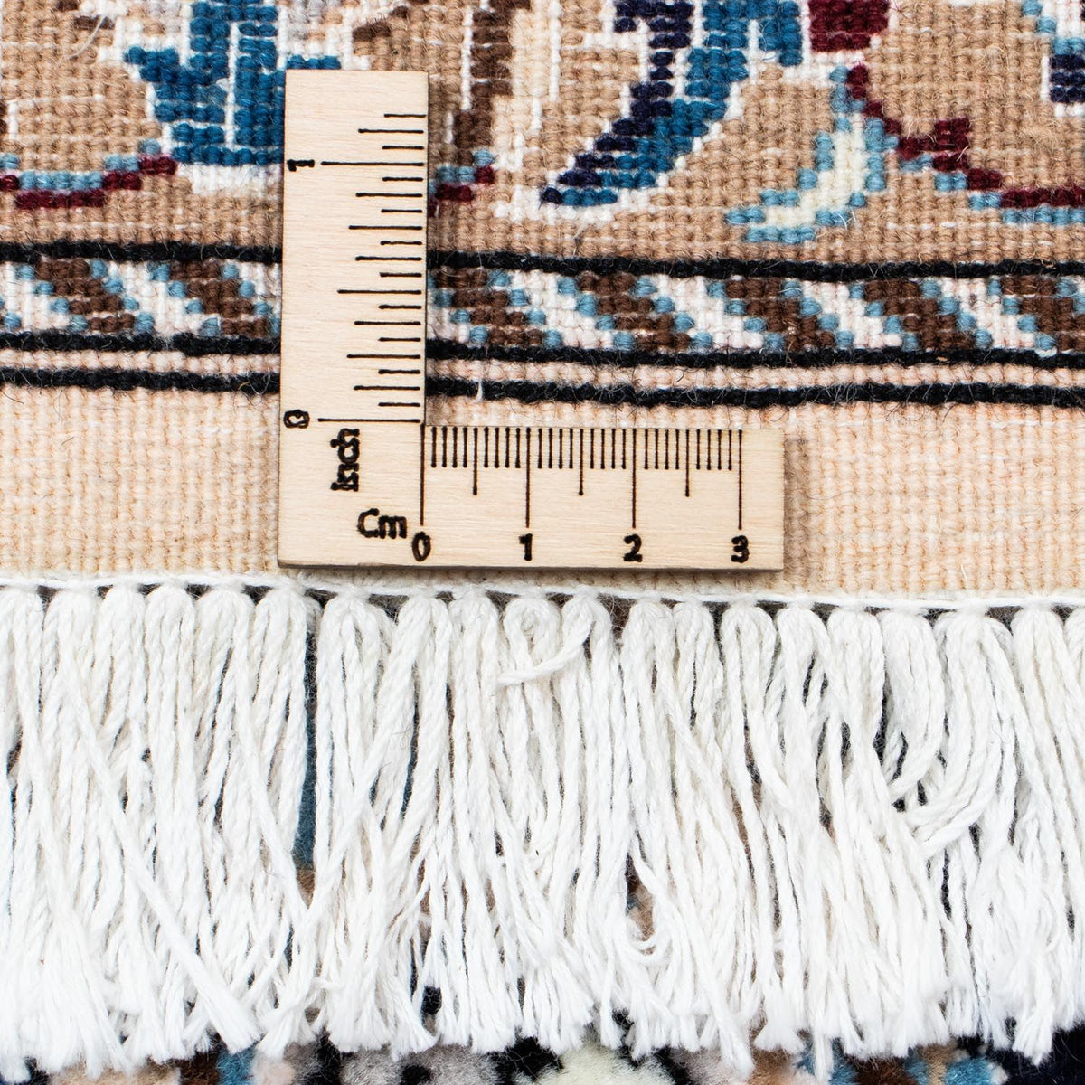 Perzisch tapijt - Nain - Koninklijk - 300 x 199 cm - zwart