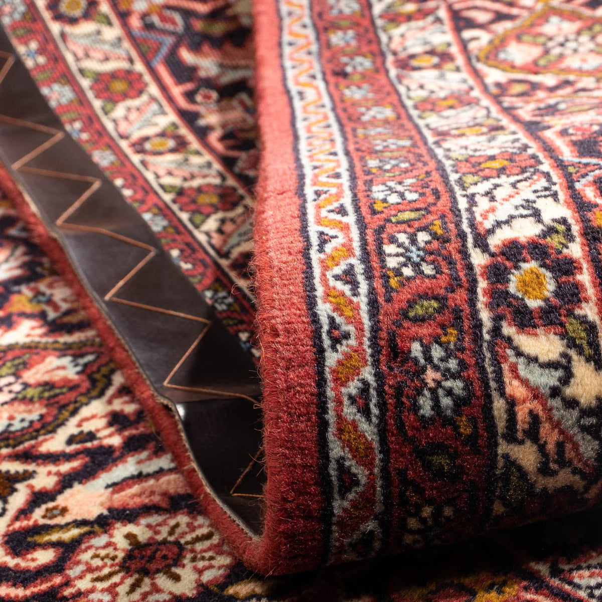 Perzisch tapijt - Bijar vierkant  - 197 x 190 cm - licht rood