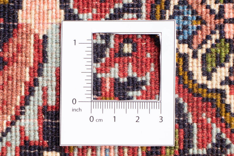 Perzisch tapijt - Bijar vierkant  - 197 x 190 cm - licht rood