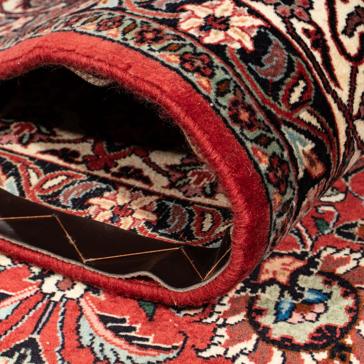 Perzisch tapijt - Bijar - 286 x 202 cm - donkerrood