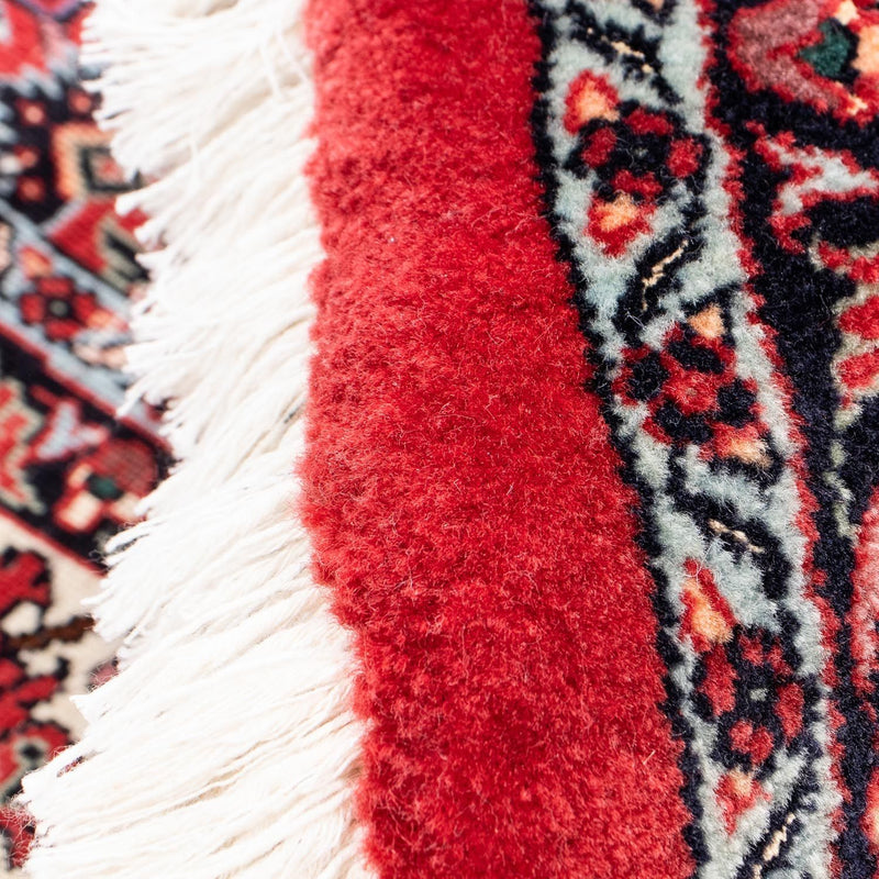 Perzisch tapijt - Bijar rond  - 150 x 150 cm - donkerrood