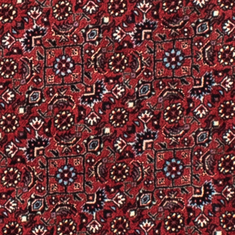 Perzisch tapijt - Bijar rond  - 105 x 105 cm - donkerrood