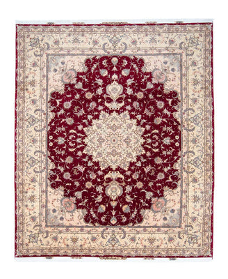 Perzisch tapijt - Tabriz - Royal - 293 x 248 cm - donkerrood
