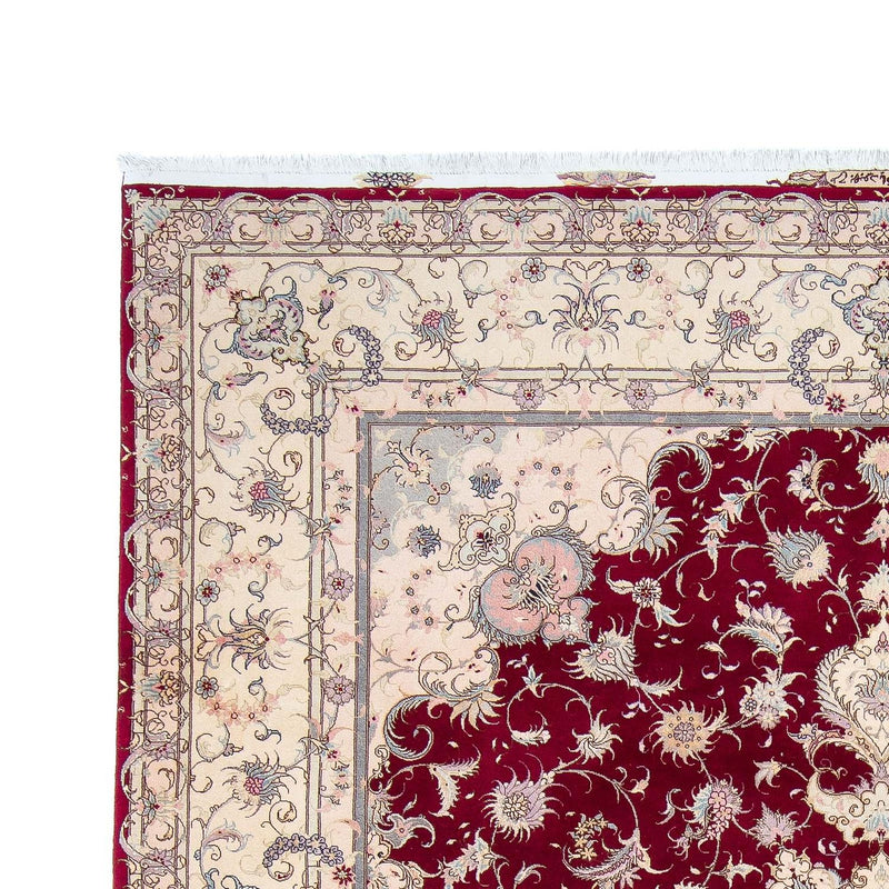 Perzisch tapijt - Tabriz - Royal - 293 x 248 cm - donkerrood