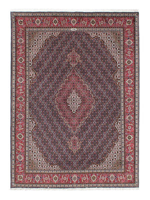 Perzisch tapijt - Tabriz - 208 x 146 cm - donkerblauw
