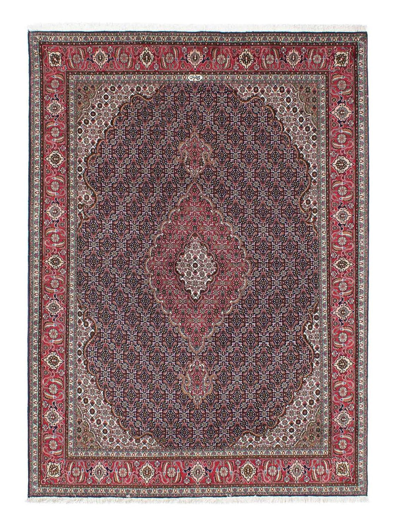 Perzisch tapijt - Tabriz - 208 x 146 cm - donkerblauw