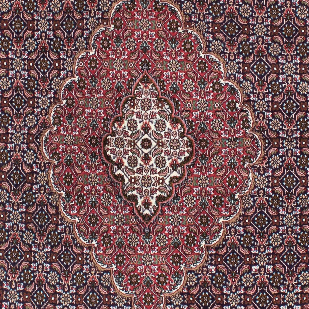 Perzisch tapijt - Tabriz - 208 x 146 cm - donkerblauw