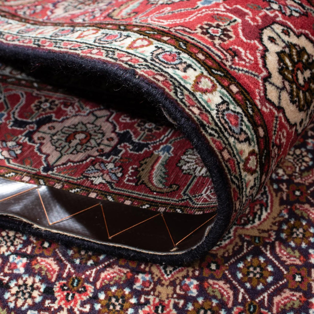 Perzisch tapijt - Tabriz - 208 x 146 cm - donkerblauw