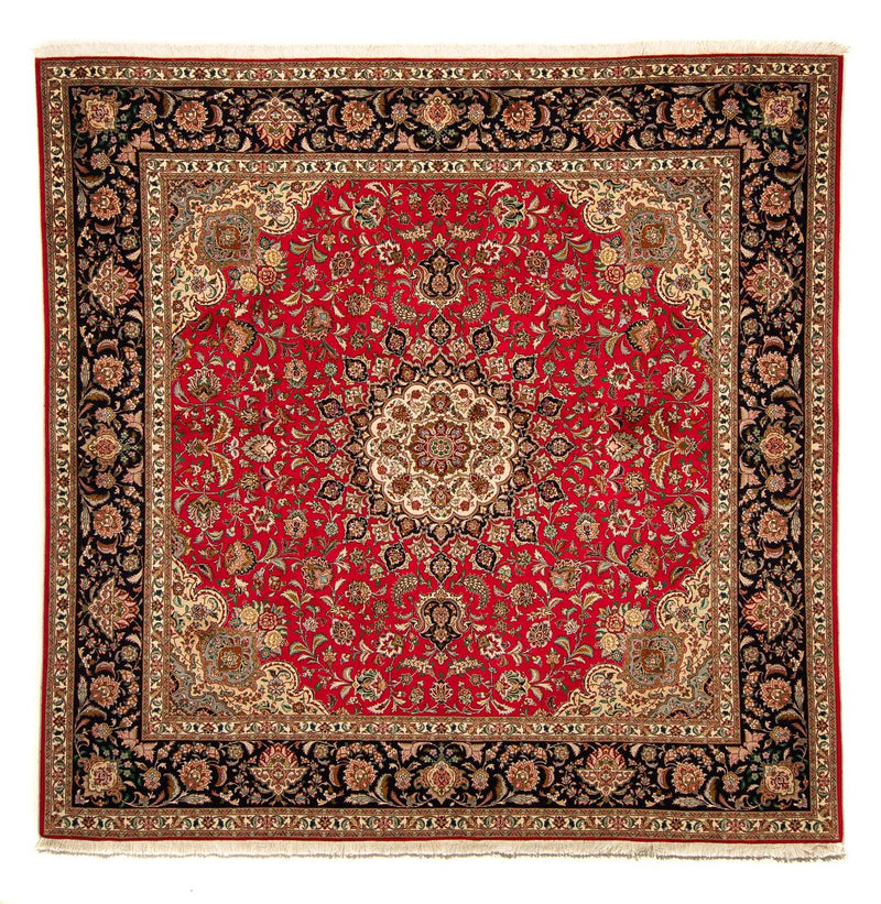 Perzisch tapijt - Tabriz - Royal vierkant  - 251 x 251 cm - rood