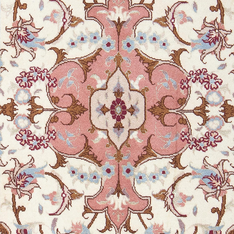 Perzisch tapijt - Tabriz - Royal - 90 x 60 cm - beige