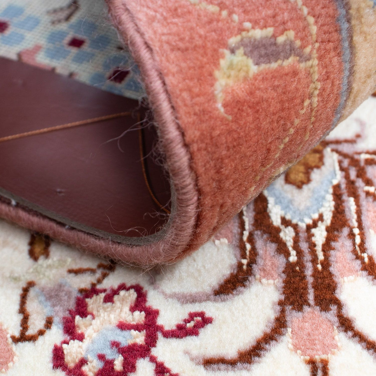 Perzisch tapijt - Tabriz - Royal - 90 x 60 cm - beige