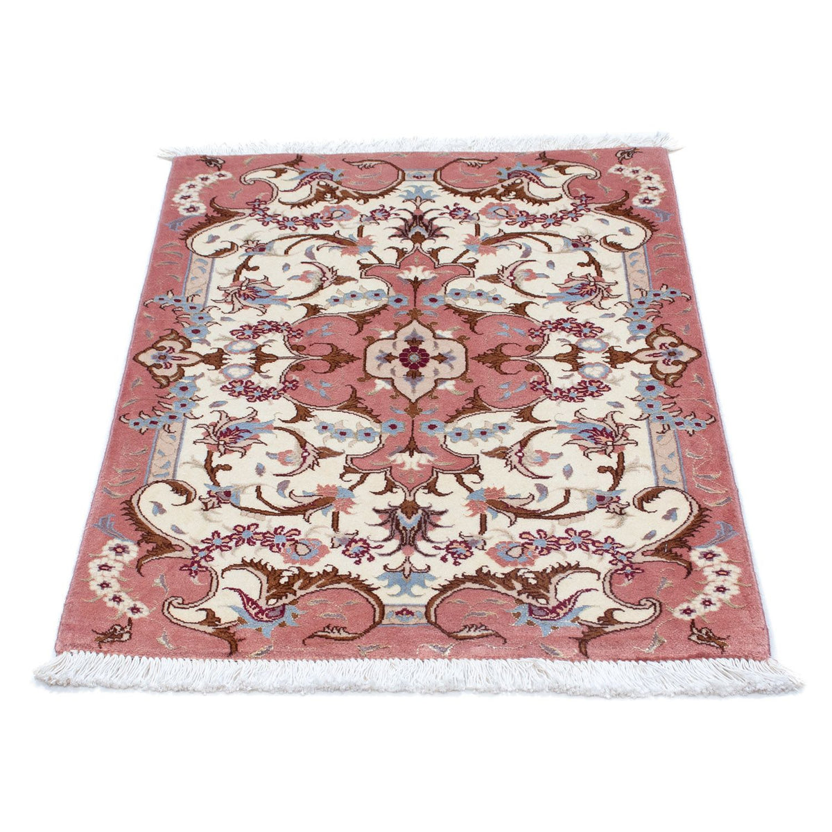 Perzisch tapijt - Tabriz - Royal - 90 x 60 cm - beige