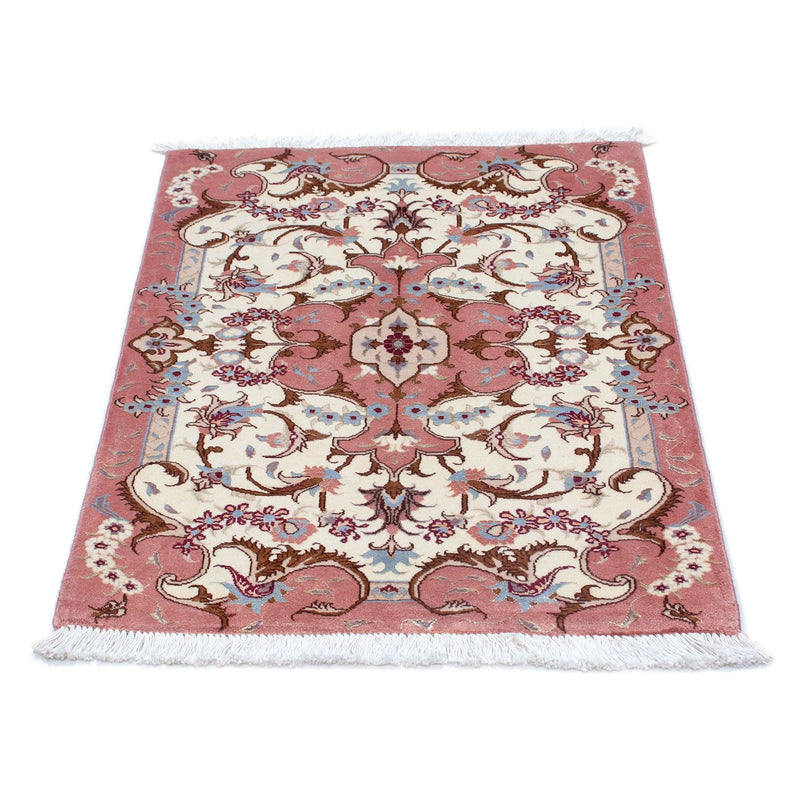 Perzisch tapijt - Tabriz - Royal - 90 x 60 cm - beige