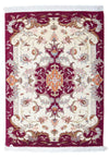 Tabriz - 50 Raj Tapijt 64x89cm - Perzisch tapijt - Rechthoekig / Beige / 64 x 89 cm Rechthoekig