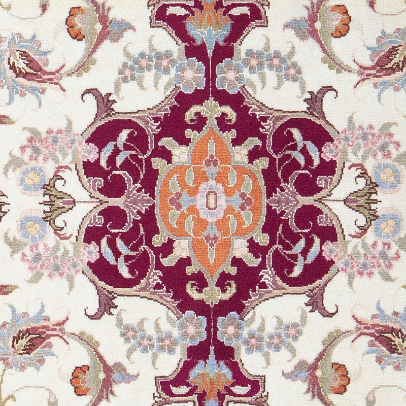 Perzisch tapijt - Tabriz - Royal - 89 x 64 cm - beige