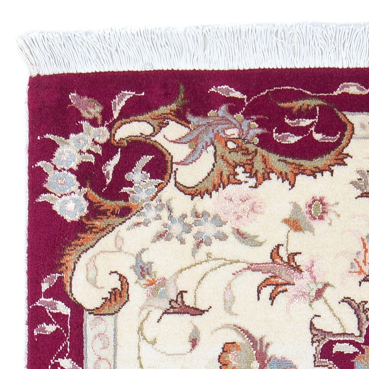 Perzisch tapijt - Tabriz - Royal - 89 x 64 cm - beige