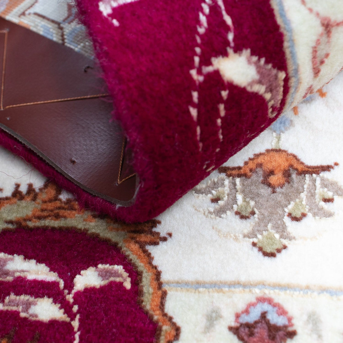 Perzisch tapijt - Tabriz - Royal - 89 x 64 cm - beige