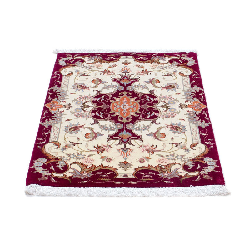 Perzisch tapijt - Tabriz - Royal - 89 x 64 cm - beige