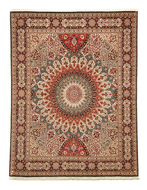 Perzisch tapijt - Tabriz - Royal - 254 x 204 cm - veelkleurig