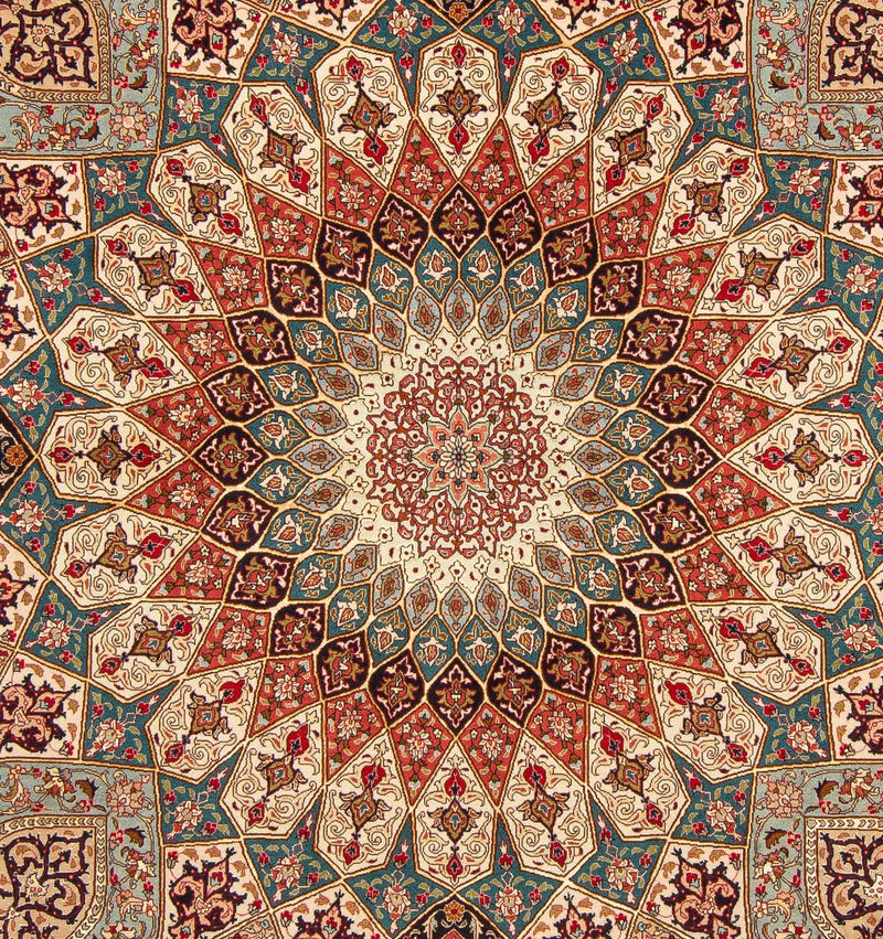 Perzisch tapijt - Tabriz - Royal - 254 x 204 cm - veelkleurig