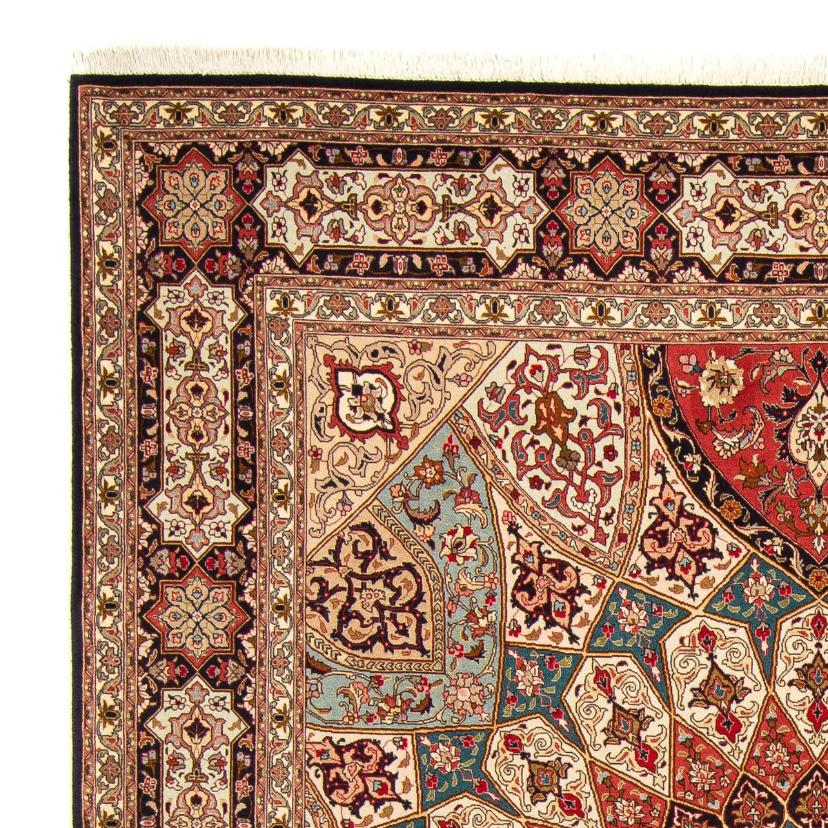 Tabriz - 50 Raj Tapijt 204x254cm - Perzisch tapijt
