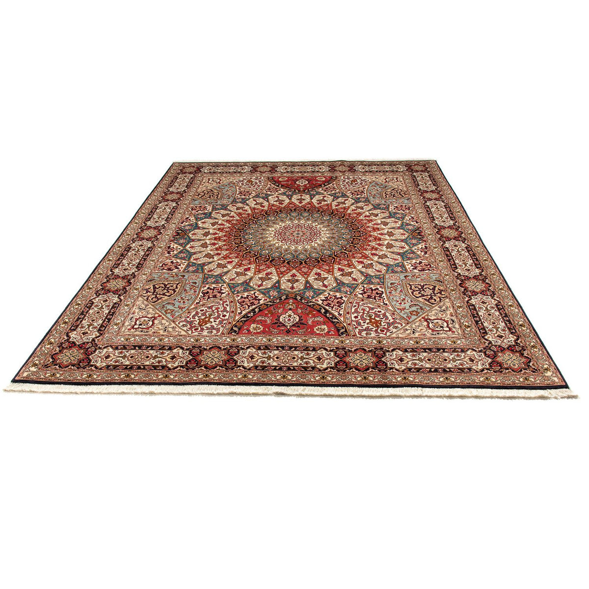 Perzisch tapijt - Tabriz - Royal - 254 x 204 cm - veelkleurig