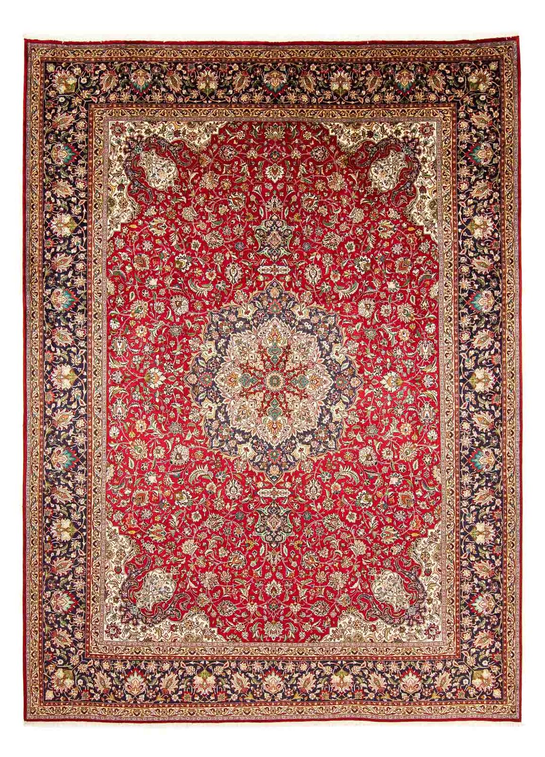 Perzisch tapijt - Tabriz - Royal - 398 x 300 cm - rood