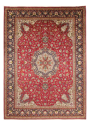 Perzisch tapijt - Tabriz - Royal - 398 x 300 cm - rood