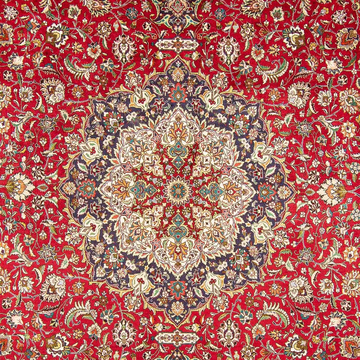 Perzisch tapijt - Tabriz - Royal - 398 x 300 cm - rood