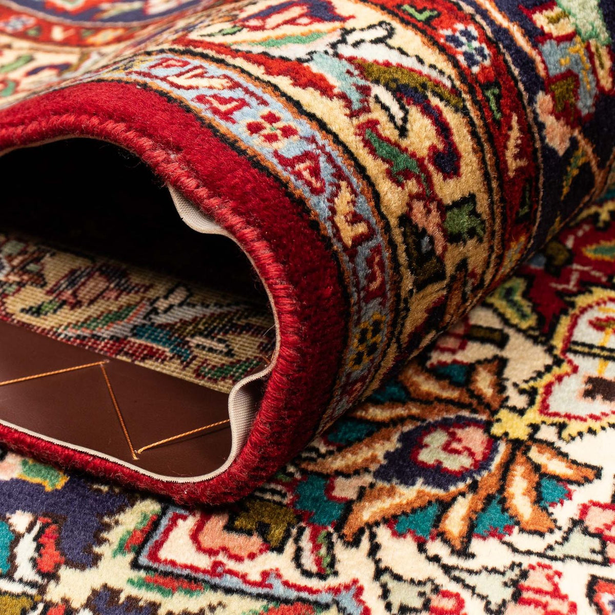 Perzisch tapijt - Tabriz - Royal - 398 x 300 cm - rood