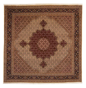 Perzisch tapijt - Tabriz - Royal - 351 x 252 cm - bruin
