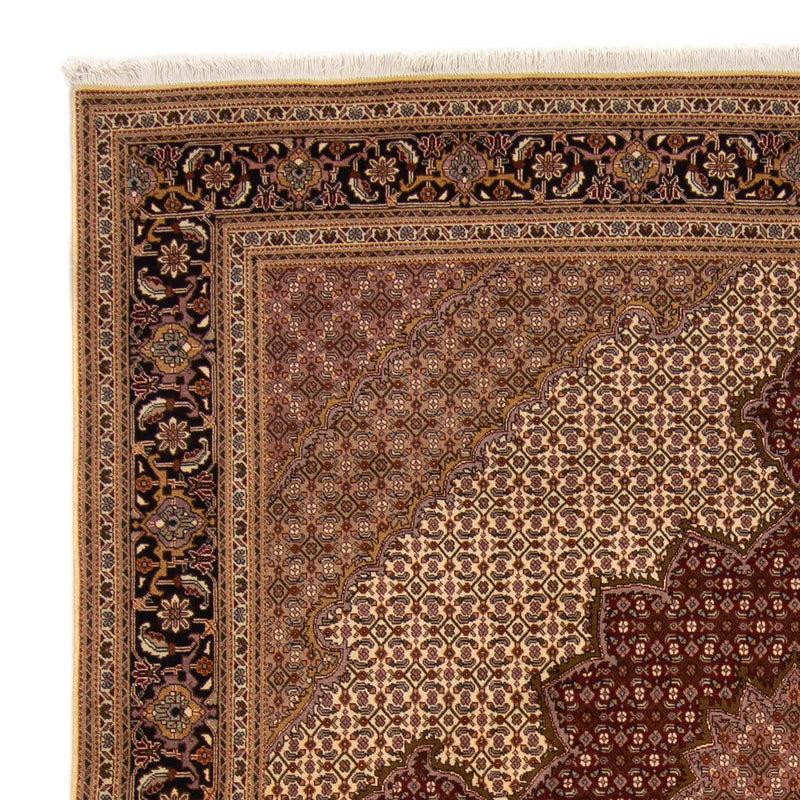 Perzisch tapijt - Tabriz - Royal - 351 x 252 cm - bruin