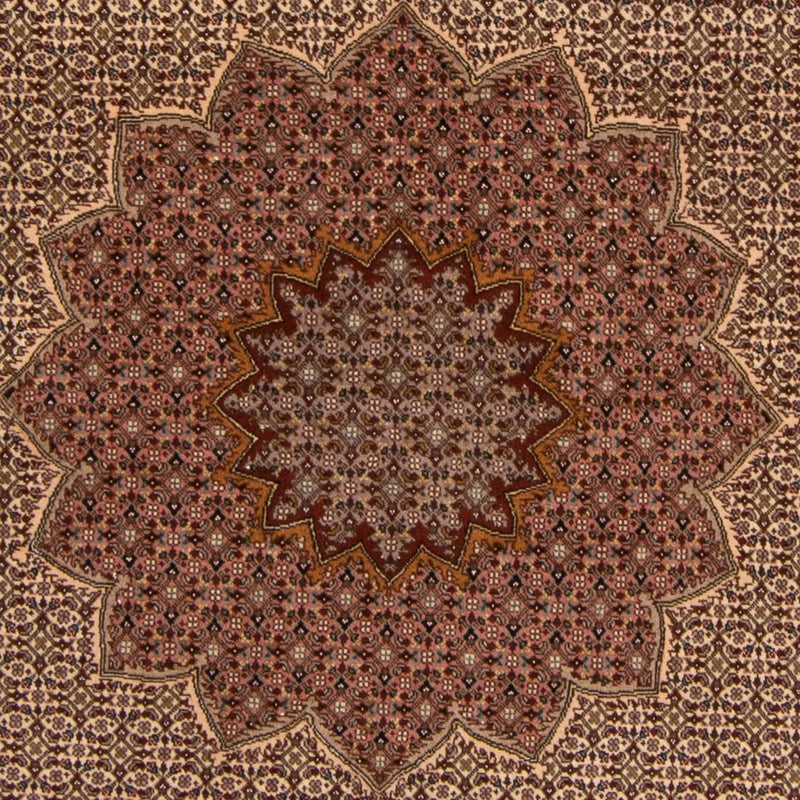 Perzisch tapijt - Tabriz - Royal - 260 x 248 cm - bruin