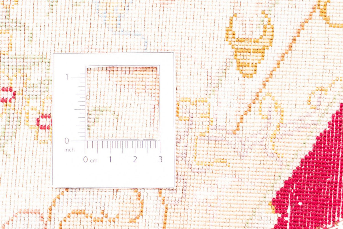 Perzisch tapijt - Tabriz - Royal rond  - 150 x 150 cm - donkerrood