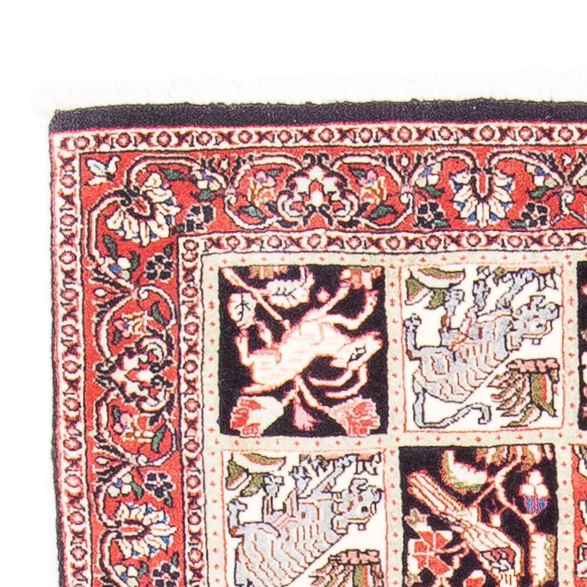 Perzisch tapijt - Bijar - 138 x 71 cm - licht rood