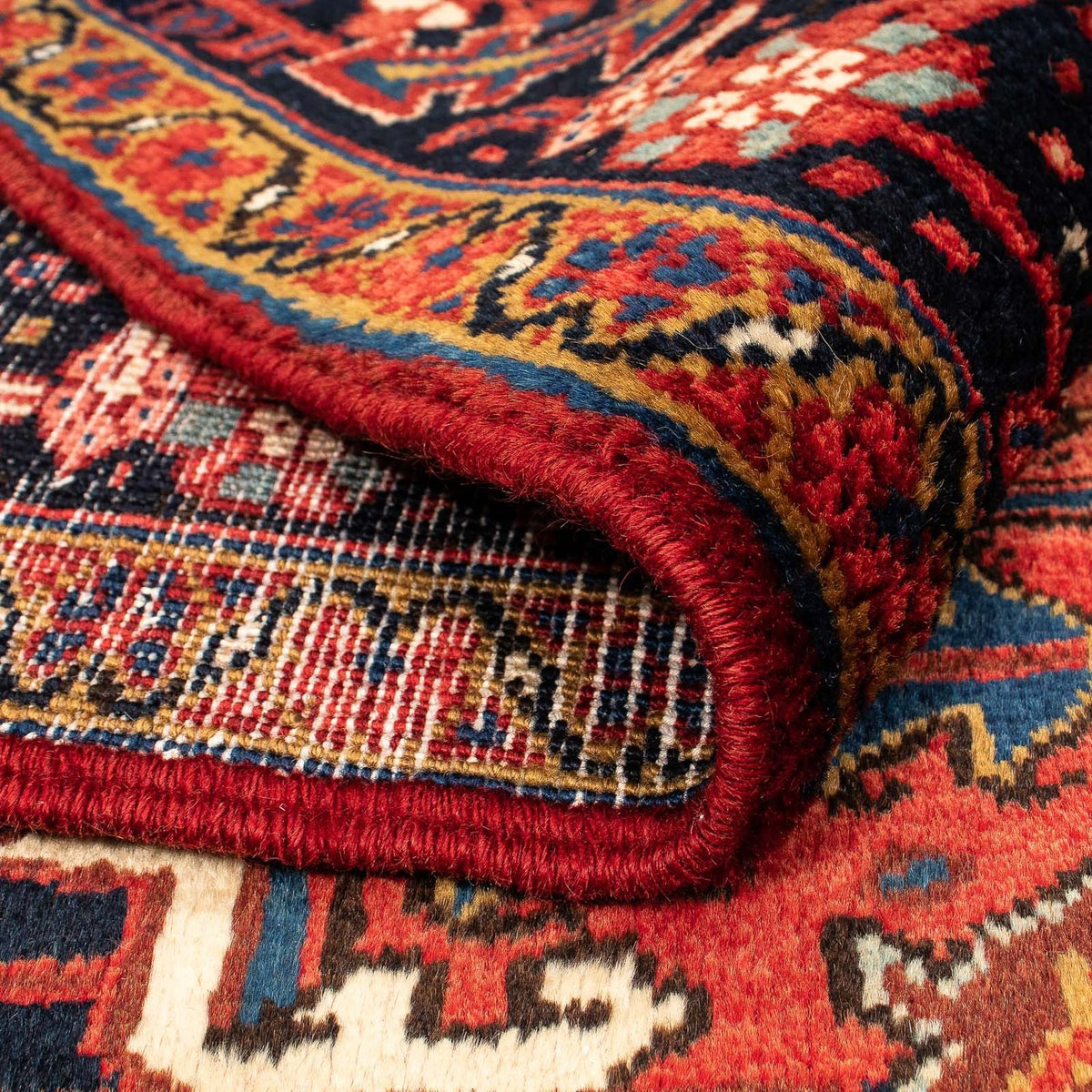 Perzisch Tapijt - Nomadisch - 368 x 286 cm - donkerrood