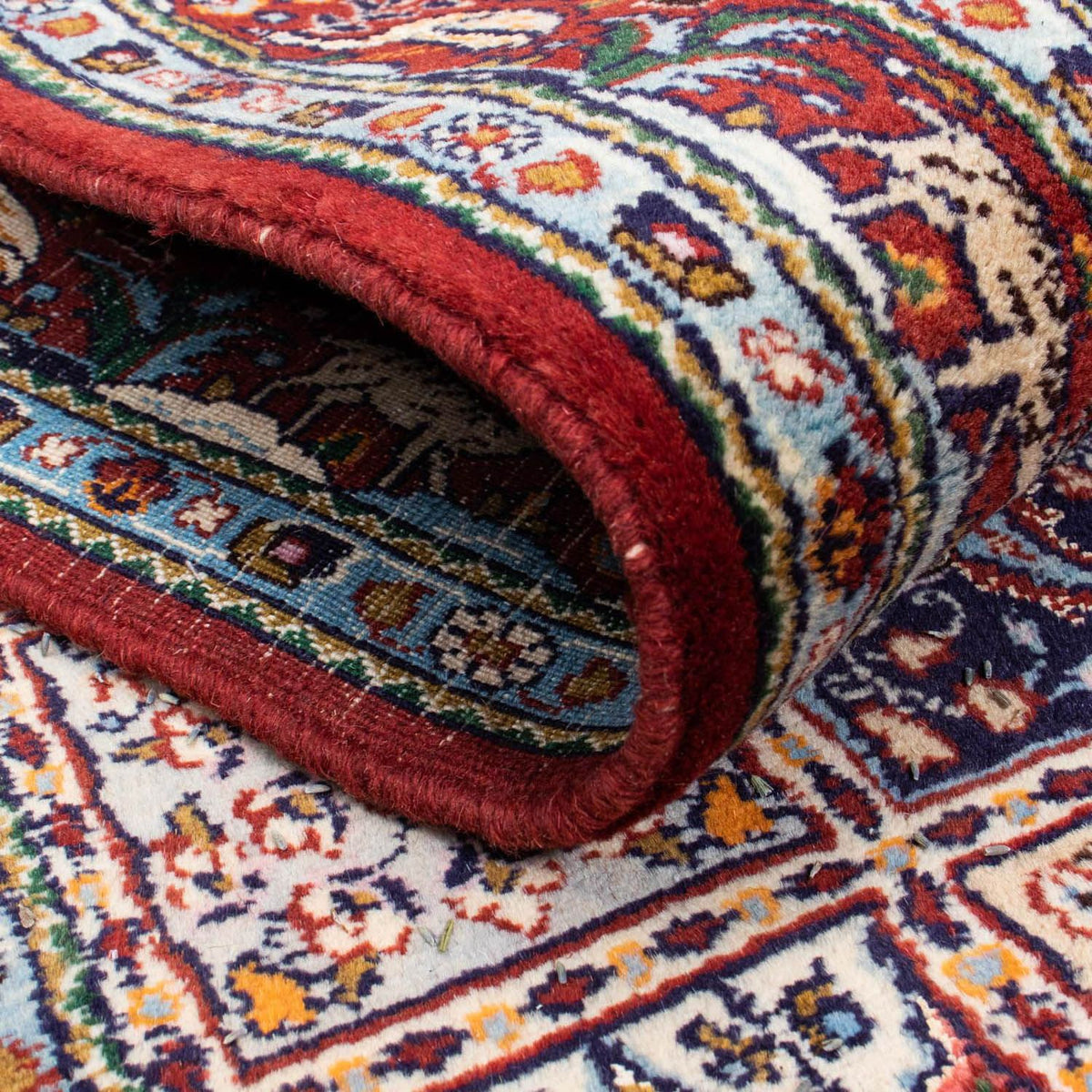 Loper Perzisch tapijt - Klassiek - 607 x 80 cm - donkerrood